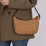 Gucci GG Canvas Cresent Pochette