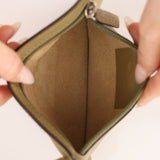 Rare Loewe Sage Leather Flamenco Bag with Pouch