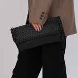 Bottega Veneta Intrecciato Fray Olimpia Clutch