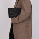 Bottega Veneta Intrecciato Fray Olimpia Clutch