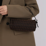 Fendi Zucchino Barrel Pochette