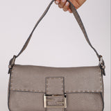 Fendi Metallic Selleria Baguette