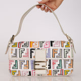 Ultra-Rare Fendi 1998 Multicolor 'Pop' Zucca Baguette