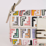Ultra-Rare Fendi 1998 Multicolor 'Pop' Zucca Baguette