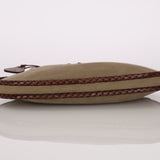 Gucci Bamboo Weave Top Handle Bag Linen