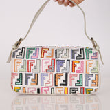 Ultra-Rare Fendi 1998 Multicolor 'Pop' Zucca Baguette