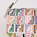 Ultra-Rare Fendi 1998 Multicolor 'Pop' Zucca Baguette