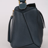 Loewe Slate Blue Medium Puzzle Bag