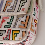 Ultra-Rare Fendi 1998 Multicolor 'Pop' Zucca Baguette