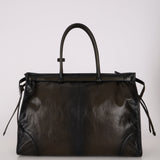 Prada X-Large Bonnie Tote Olive Antiqued Leather