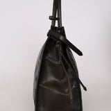 Prada X-Large Bonnie Tote Olive Antiqued Leather