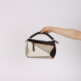 Loewe Multicolor Leather Small Braided Puzzle Bag