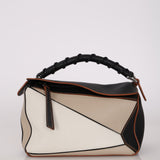 Loewe Multicolor Leather Small Braided Puzzle Bag