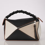 Loewe Multicolor Leather Small Braided Puzzle Bag