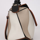 Loewe Multicolor Leather Small Braided Puzzle Bag