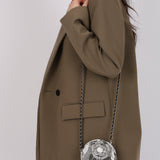 Chanel 2018 Camellia Round Clutch on Chain