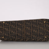 Fendi Zucca Large Twin Tote GHW