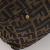 Fendi Zucca Large Twin Tote GHW