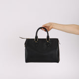 Louis Vuitton 2000 Black Epi Speedy 30