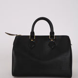 Louis Vuitton 2000 Black Epi Speedy 30