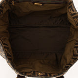 Fendi Zucca Large Twin Tote GHW