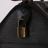 Louis Vuitton 2000 Black Epi Speedy 30