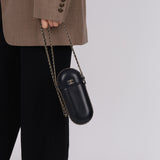 Chanel 2015 Lambskin Quilted Chain Around Phone Holder