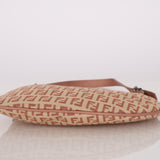 Fendi Sand Zucchino Small Oyster Bag