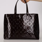 Louis Vuitton Amarante Vernis Wilshire MM Tote