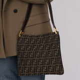 Fendi Zucca Shoulder Tote
