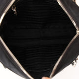 Prada Black Tessuto Impuntu Bowling Bag