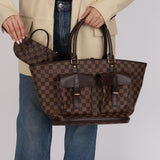 Louis Vuitton Damier Ebene Manosque GM with Pochette