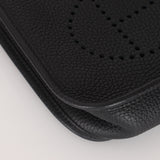 Hermès 2021 Noir Taurillon Clemence Evelyne 16 GHW