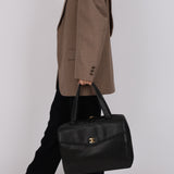 Chanel 1998 Coco Mark Business Bag 24K GP