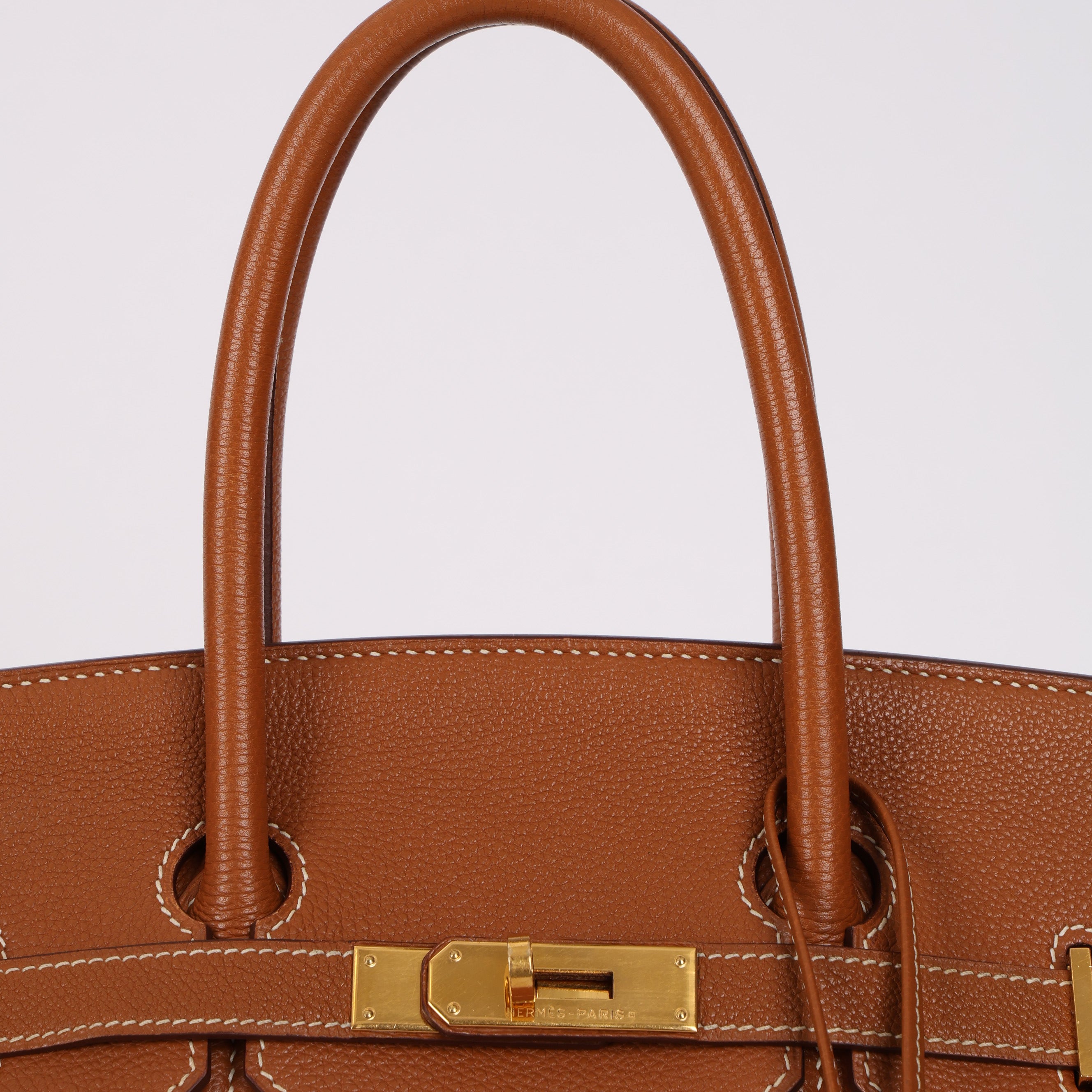 Hermès 2003 Gold Togo Birkin 35 Retourne GHW