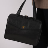 Chanel 1998 Coco Mark Business Bag 24K GP