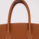Hermès 2003 Gold Togo Birkin 35 Retourne GHW
