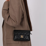 Chanel 2013 Lambskin Mini Chain Flap