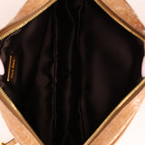 Miu Miu Camera Bag Shiny Cognac Croc Embossed