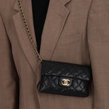 Chanel 2013 Lambskin Mini Chain Flap