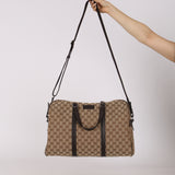 Gucci Monogram Canvas Duffle Bag