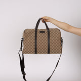 Gucci Monogram Canvas Duffle Bag