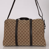Gucci Monogram Canvas Duffle Bag