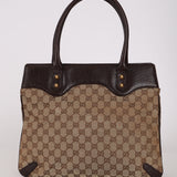Gucci GG Canvas Horsebit Chain Tote