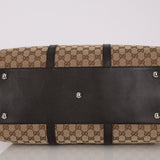 Gucci Monogram Canvas Duffle Bag