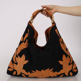 Limited Edition Gucci Black Canvas Horsebit Hobo