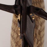 Gucci GG Canvas Horsebit Chain Tote