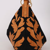 Limited Edition Gucci Black Canvas Horsebit Hobo