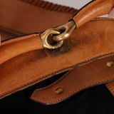 Limited Edition Gucci Black Canvas Horsebit Hobo