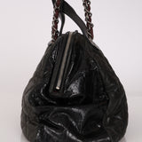Chanel 2011 Stone Grey In The Mix Bowling Bag